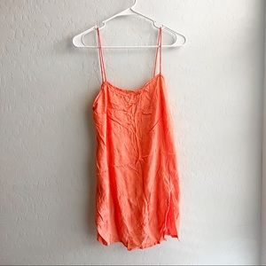 Orange motel rocks dress